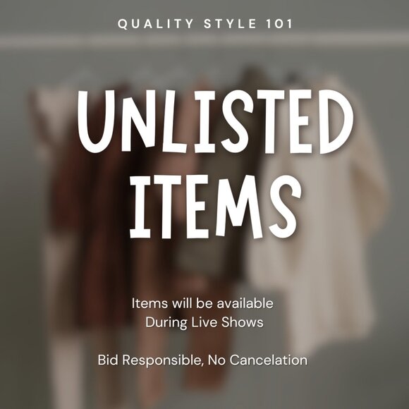 Other - Unlisted Items
